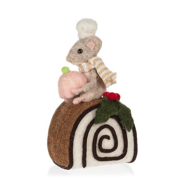 Wool Mouse on Swiss Roll