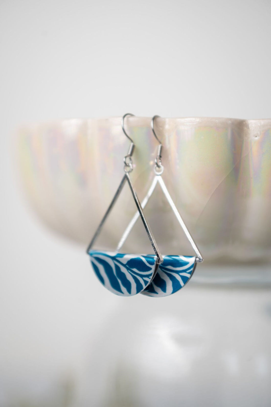 Flora Flo Dangle Earrings - Silver (Giftologie)