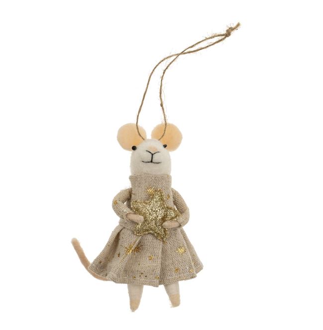 Starbright Scarlet Mouse Ornament