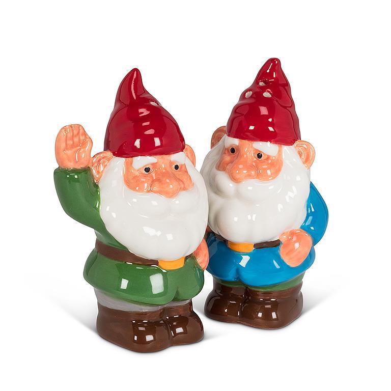 Garden Gnome Salt & Pepper Shakers