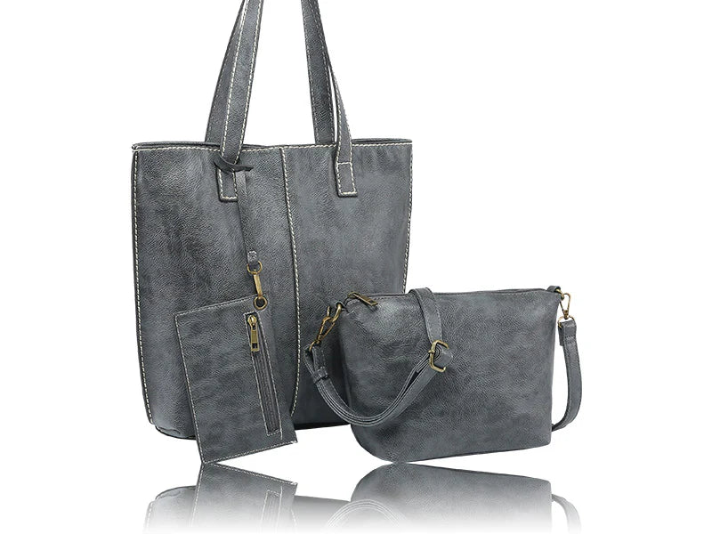 Stitch 3 in 1 Bag - Grey (La Volta)
