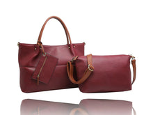 Load image into Gallery viewer, Large 3 in 1 Bag - Burgundy
