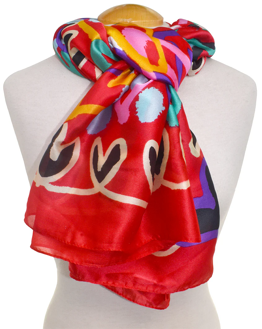 Hearts Silk Mix - Red Mix