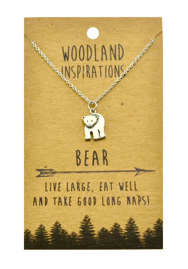 Woodland Necklace - Bear