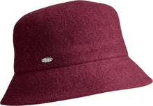 Load image into Gallery viewer, Bowen Wool Bucket Hat - Burgundy (Canadian Hat)
