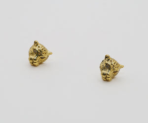 Cheetah Stud - Gold Plated (Bambu)