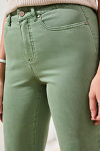 Load image into Gallery viewer, Fly Front Wide Leg Pants - Moss (Tribal)
