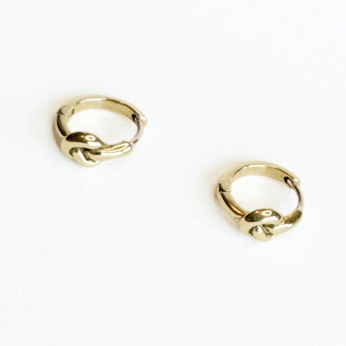 Knot Hoop - Gold (Bambu)