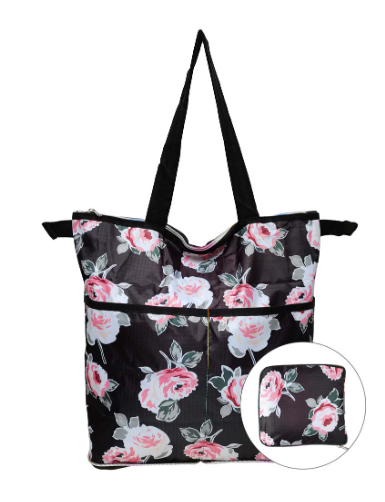 Rosette Zip Around Shopper