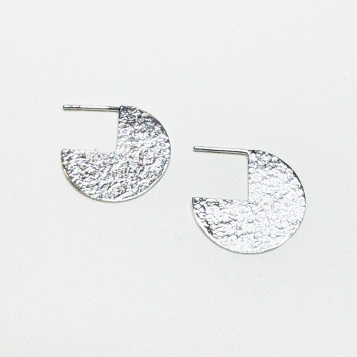 Pac Man Studs - Silver (Bambu)