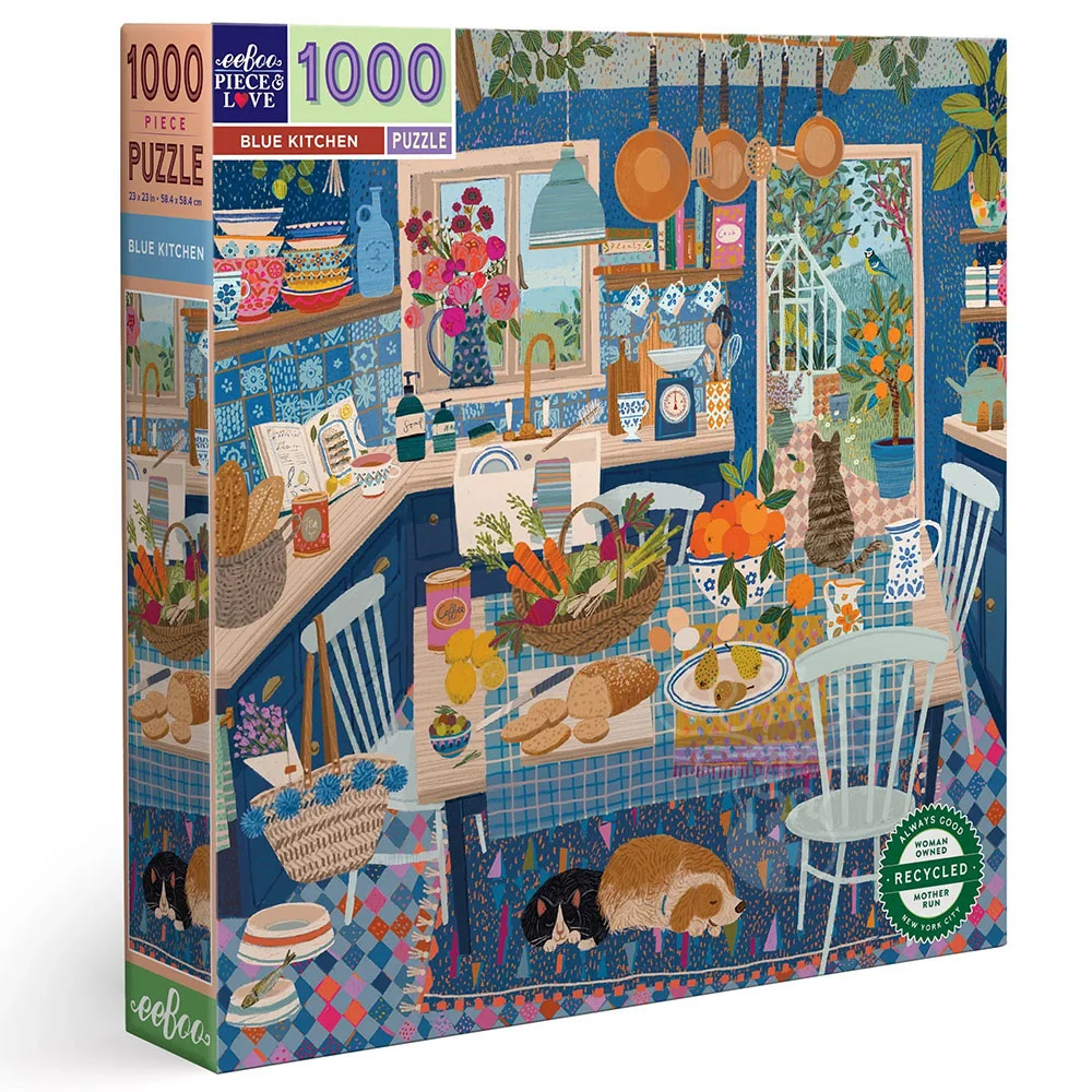 Blue Kitchen 1000pc Puzzle