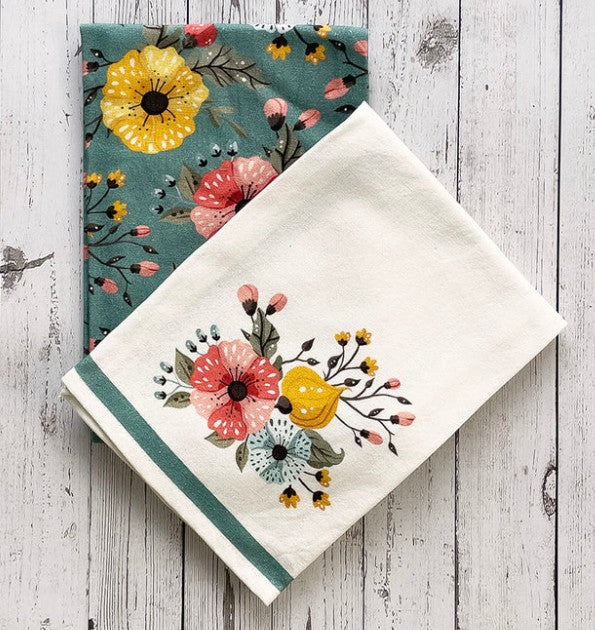 Hannah Set/2 Kitchen Towels