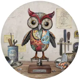 Robo Owl Magnet