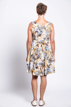 Load image into Gallery viewer, Sara Dress - Coffee Marble (Blue Sky)
