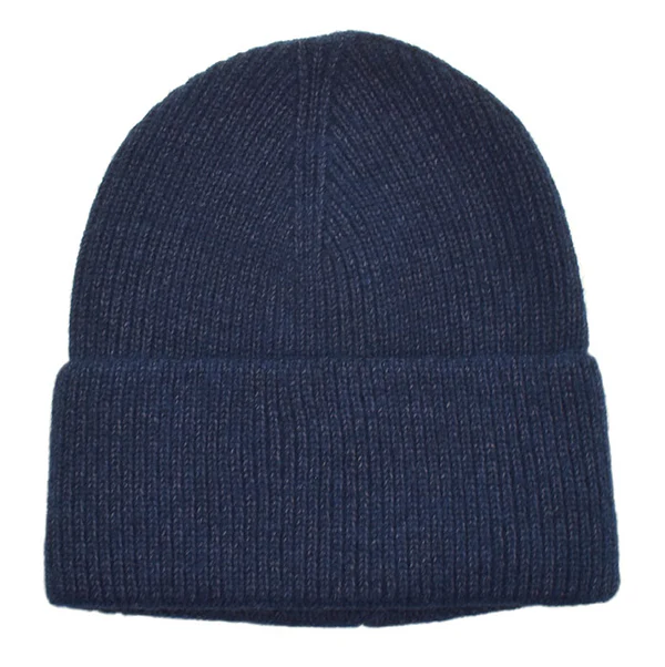 Ribbed Toque - Dark Blue