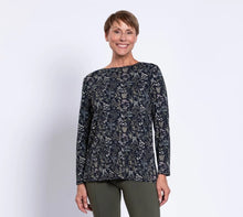 Load image into Gallery viewer, Margie Top - Khaki Herbal (Blue Sky)
