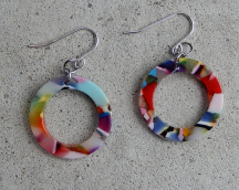 Small Bright Hoop Earring - Toronto