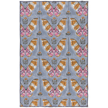 Load image into Gallery viewer, Block Print Aurora Tea Towel
