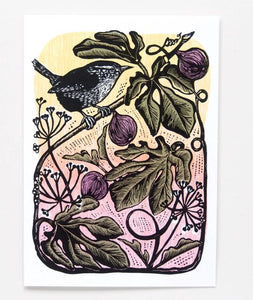 Wren & Figs Art Card