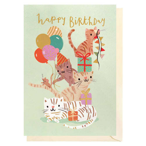 Birthday Kitties Card