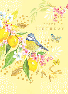 Bluebird Birthday Card
