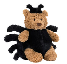 Load image into Gallery viewer, JellyCat Bartholomew Bear Spider
