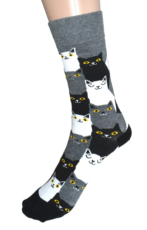 Cat Crowd Socks