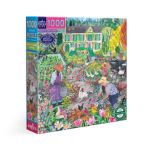 Load image into Gallery viewer, French Flower Garden 1000pc Puzzle
