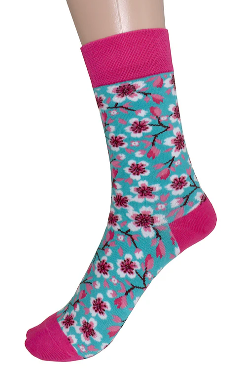 Cherry Blossom Socks
