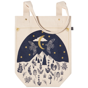 Moonlit Canvas Tote