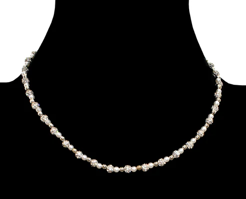 Sparkle Strand Necklace - Silver