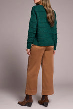 Load image into Gallery viewer, Ridged Sweater - OpalGreen (Tribal)
