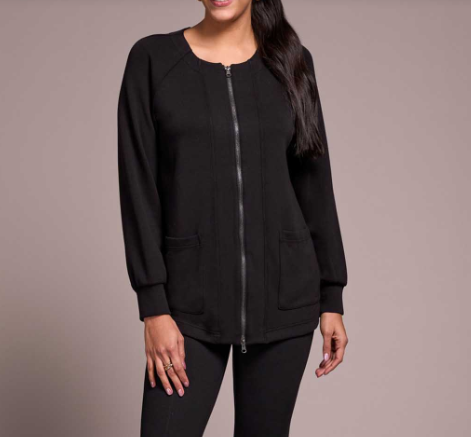 Super Soft Zip Up - Black (Tribal)