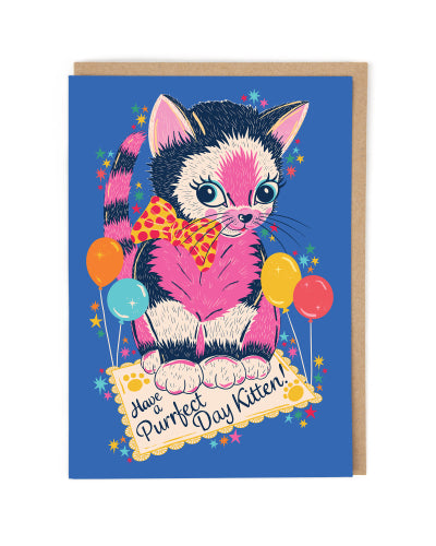 Purrrfect Kitten Card