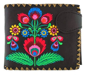 Blossom Embroidered Wallet