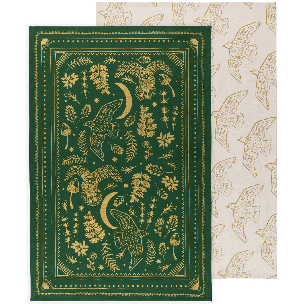 Moonlit Set/2 Tea Towels