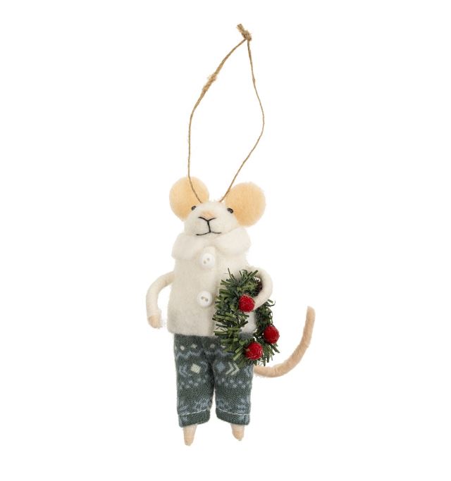 Traditional Tim Mouse Ornament