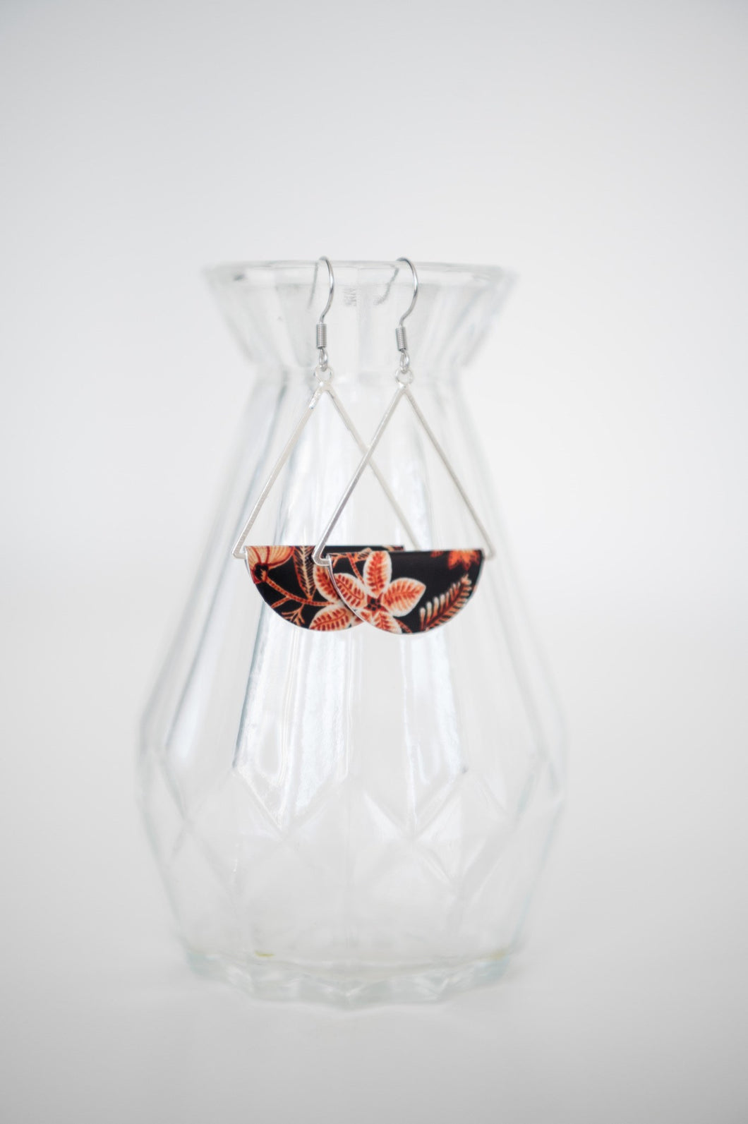 Autumn Spice Dangle Earring - Silver (Giftologie)