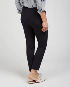 Cigarette Ankle Pant - Black (Renuar)