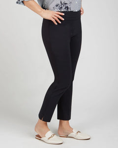 Cigarette Ankle Pant - Black (Renuar)