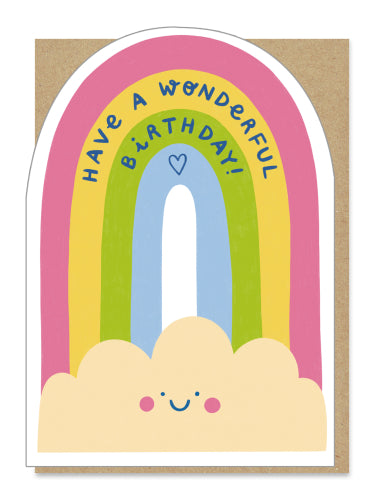 Rainbow Birthday Card