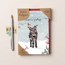 Load image into Gallery viewer, Fox &amp; Donkey Christmas Card Pack/8
