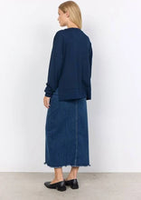 Load image into Gallery viewer, Banu Super Soft Sweatshirt - Navy (Soya Concept)
