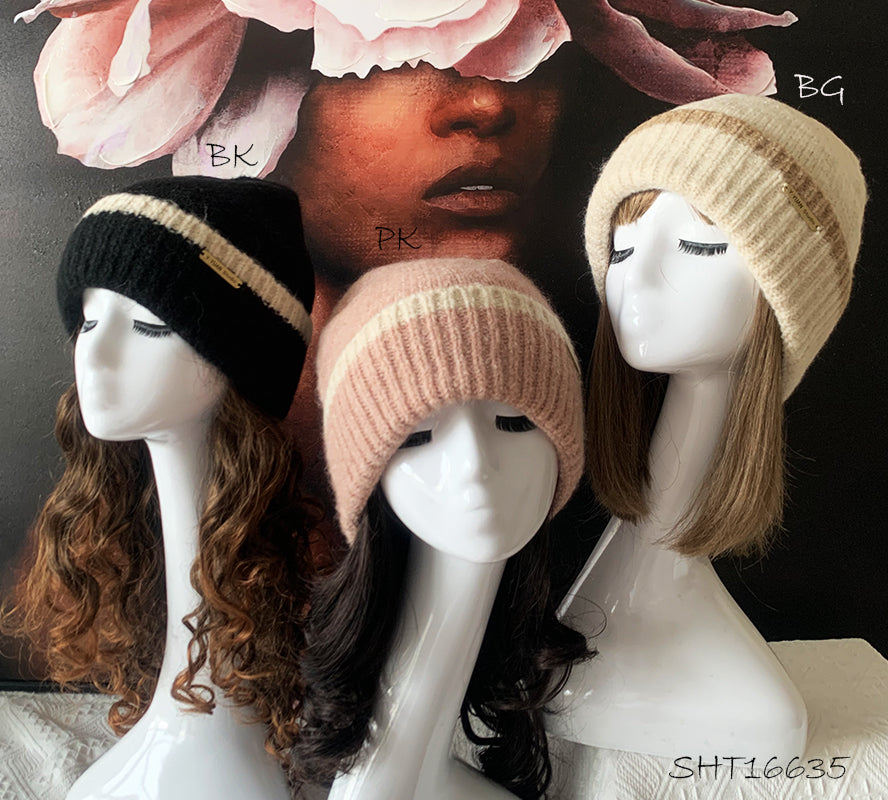 Chenille Toque - Black