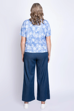 Load image into Gallery viewer, Shen Cotton Cardigan - Peri Teatime (Blue Sky)
