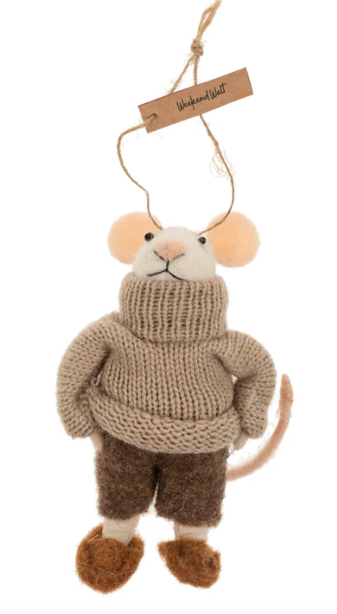 Weekend Walt Felt Mouse
