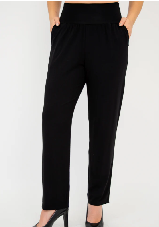 Claire Petite Pants - black (Blue Sky)