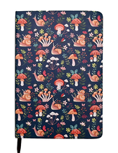 Load image into Gallery viewer, Snails &amp; Mushrooms Unlined Journal
