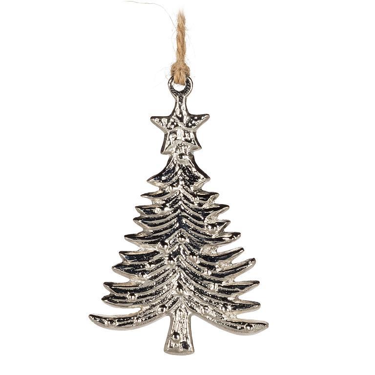 Simple Metal Tree Ornament