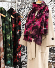 Load image into Gallery viewer, Bokeh Blooms Scarf
